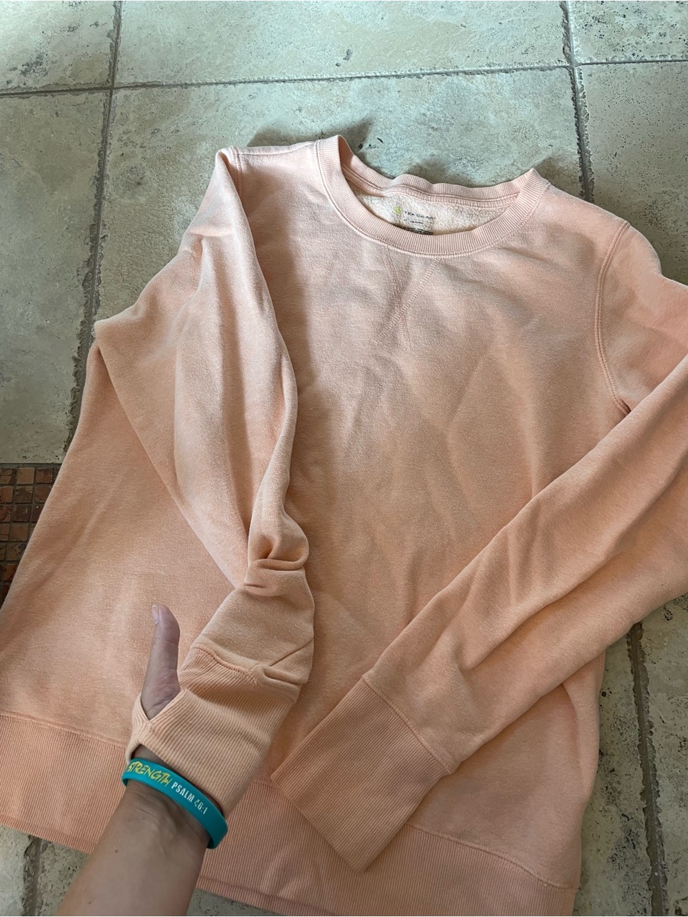 tek gear Peach Crewneck Sweatshirt